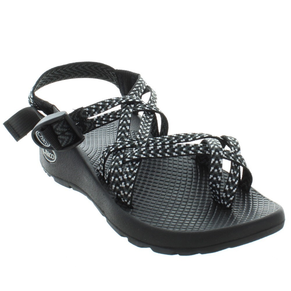 Chaco‎ ZX/2 Classic Hiking Sandals Black White Geometric Womens 11 UK 9 EU 42